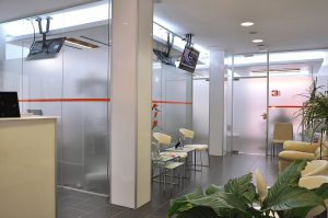 Clinica dental Ideo Sala de espera - Equipo de dentistas en Palma